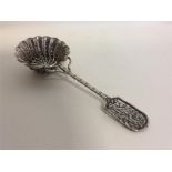 A good Chinese tea strainer with silver bamboo eff