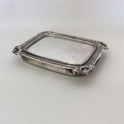 A good rectangular Georgian silver bachelor's teap