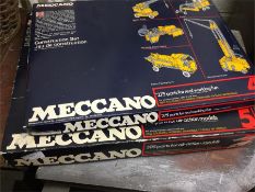 Two sets of boxed Meccano.