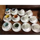 A good Royal Doulton coffee service together with