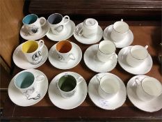 A good Royal Doulton coffee service together with