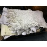 A box containing lace.