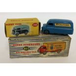 DINKY: A boxed Heinz delivery van together with tw