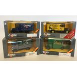 CORGI: Four boxed die-cast model trucks to include