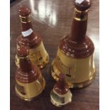 Four x Wade decanters of Bell's Specially Selected Old Scotch Whisky