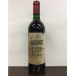 1 x 750ml bottle of Château Grand-Puy-Lacoste Saint Guirons Pauillac 1989