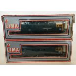 LIMA: Two boxed scale model locomotives numbered 2