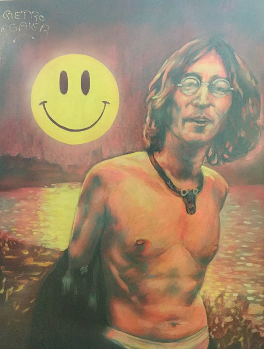 PIETRO PSAIER: "John - Day Tripper". John Lennon Project, New York