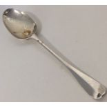 An early rat tail spoon. Punched "HB" to back. Est