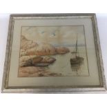 W H WEBB: A framed and glazed watercolour depictin