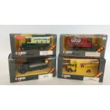 CORGI: Four boxed "Classics" die-cast model trucks