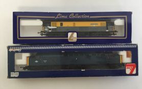 LIMA: Two 00 gauge boxed scale model diesel locomo