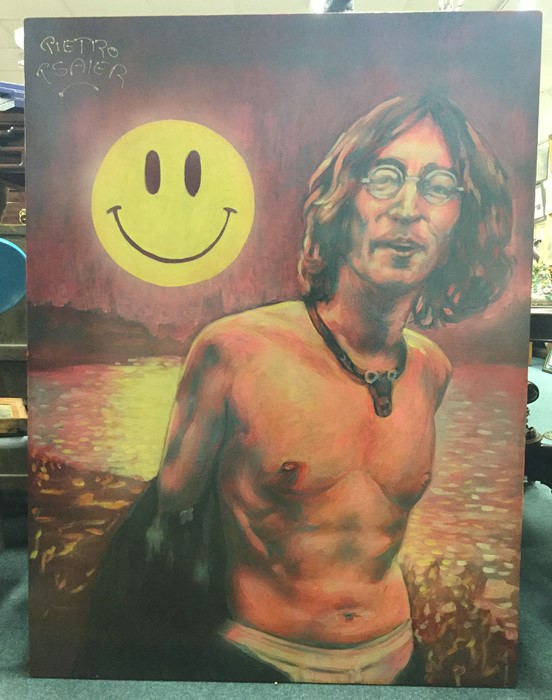 PIETRO PSAIER: "John - Day Tripper". John Lennon Project, New York - Image 2 of 3