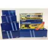 Seven boxed "Weetabix" die-cast model vehicles, co