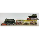 A selection of die-cast tanks comprising CORGI GS1