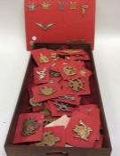 A large collection of good Military badges to incl