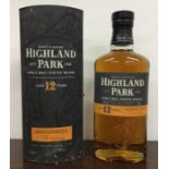1 x 70cl bottle of Highland Park Single Malt Scotch Whisky Aged