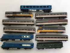 A box of Tri-ang and other 00 gauge locomotives an