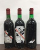 3 x 75cl bottles of J. Lebegue & Cie Saint-Emilion