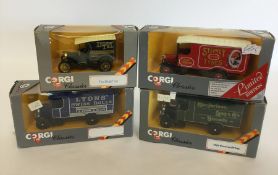 CORGI: Three boxed "Classics" die-cast model truck