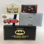 Various CORGI boxed vehicles comprising a BMW Mini