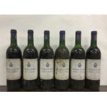 Six x 75cl bottles of Château de Sours Bordeaux Su