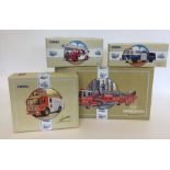 CORGI: Four "Classic Fire Vehicles from Corgi" box