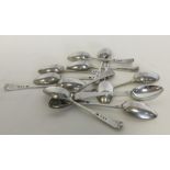 A heavy set of twelve OE pattern teaspoons. Birmin