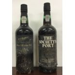1 x 75cl bottle of "The Society's Port", together with 1 x 75cl
