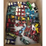 LESNEY: A box containing numerous Yesteryear cars