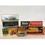 Five various boxed die-cast model vehicles compris