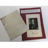 A letter purportedly by Richard Colley Wellesley,