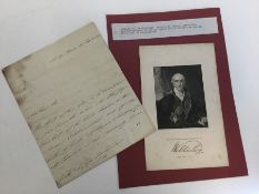 A letter purportedly by Richard Colley Wellesley,