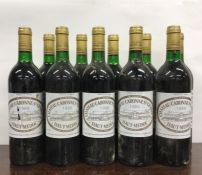 10 x 750ml bottles of Château Caronne Ste Gemme Ha