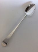 A good large George III silver basting spoon. Lond