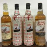 Four x 70cl bottles of The Famous Grouse Finest Scotch Whisky. (4)