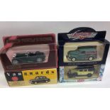 Two boxed VANGUARDS die-cast model vehicles compri