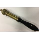 A Victorian Tip Staff Mace presented to Henry Ker