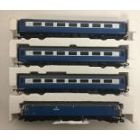 HORNBY: Four 00 gauge scale model unboxed Pullman'