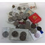 A collection of Middle Eastern coins etc. Est. £20