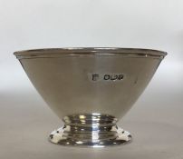 A good Edwardian silver tapering sugar bowl. Sheff