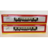 HORNBY: Two boxed 00 gauge scale model carriages n