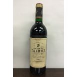 1 x 75cl bottle of Cordier Château Talbot Saint-Julien 1988