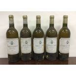 Five x 75cl bottles of Château de Sours Bordeaux 1990. (5)