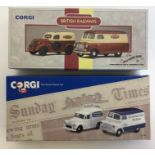 CORGI: Two boxed die-cast model vehicle sets compr