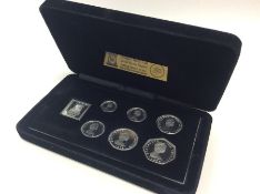 A cased silver Millenium of Tynwald 1979 Limited E