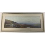 F J WIDGERY: A framed and glazed watercolour of a