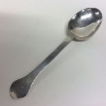 A early silver dog nose spoon with rat tail. Appro