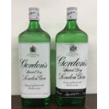 1 x 1 litre bottle of Gordon's Special Dry London Gin with black and white