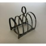 An Adams' style five bar silver toast rack. Sheffi